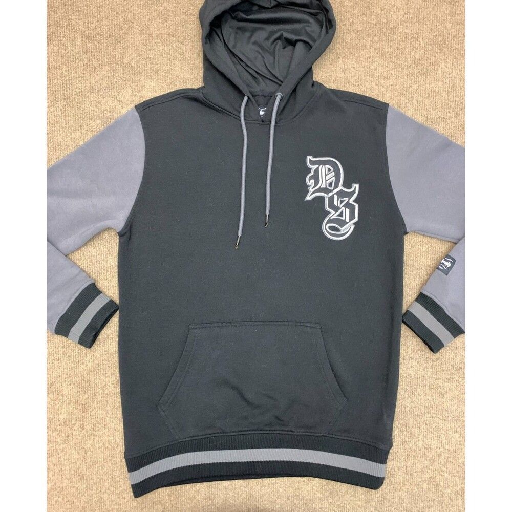 Snoop Dogg Supply Hoodie Mens S Varsity Gothic Spellout Fleece Y2K Pullover